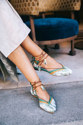 Bailarina Copenhague Print (incluye plantilla de lana y piel)