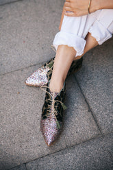 Botim Diamante Caza (inclui palmilha de lã e de pele)