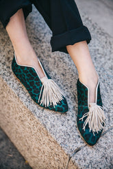 Botim Esmeralda Terrano (inclui palmilha de lã e de pele)