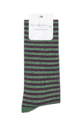 Calcetines Antracita Rayas