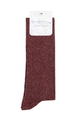 Calcetines Caqui Glitter