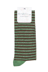 Calcetines Tabaco Rayas