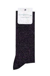 Calcetines Viola Glitter