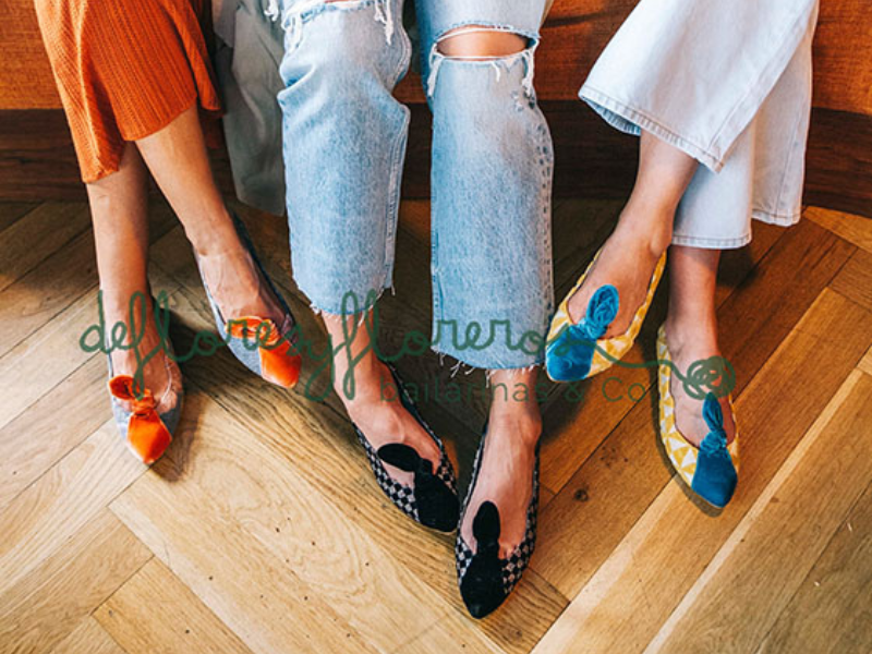 ¿Cómo combinar bailarinas en invierno?