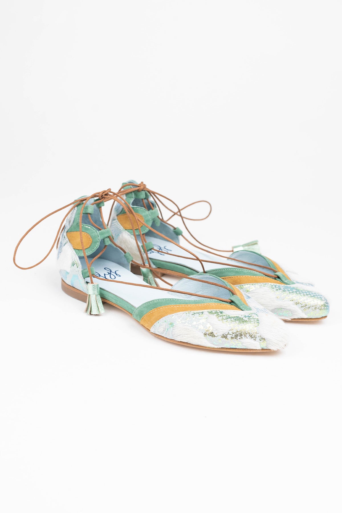 Bailarina Copenhague Print (incluye plantilla de lana y piel)