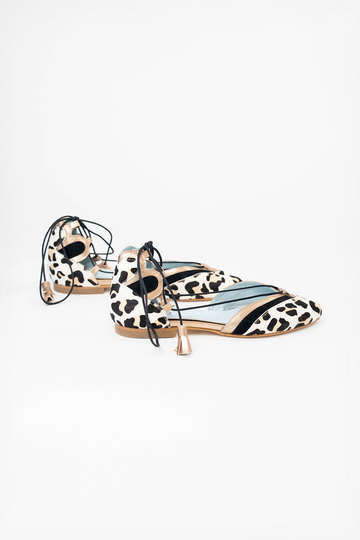 Bailarina Copenhague White (incluye plantilla de lana y piel)