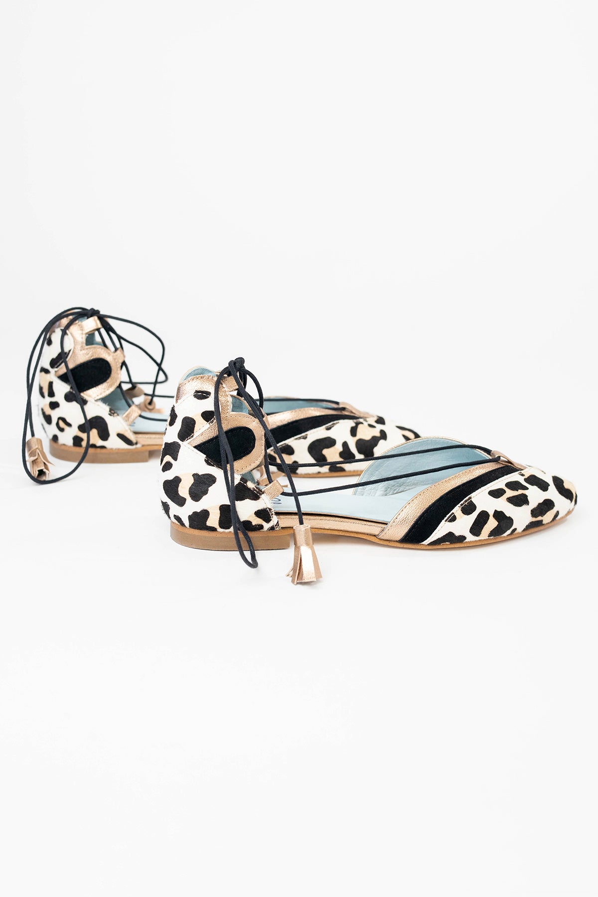 Bailarina Copenhague White (incluye plantilla de lana y piel)