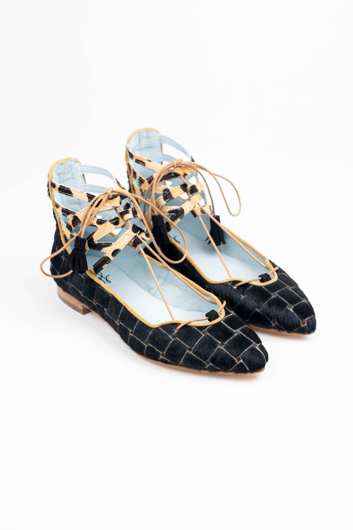 Ballerine Dublín Nero (include soletta in lana e pelle)