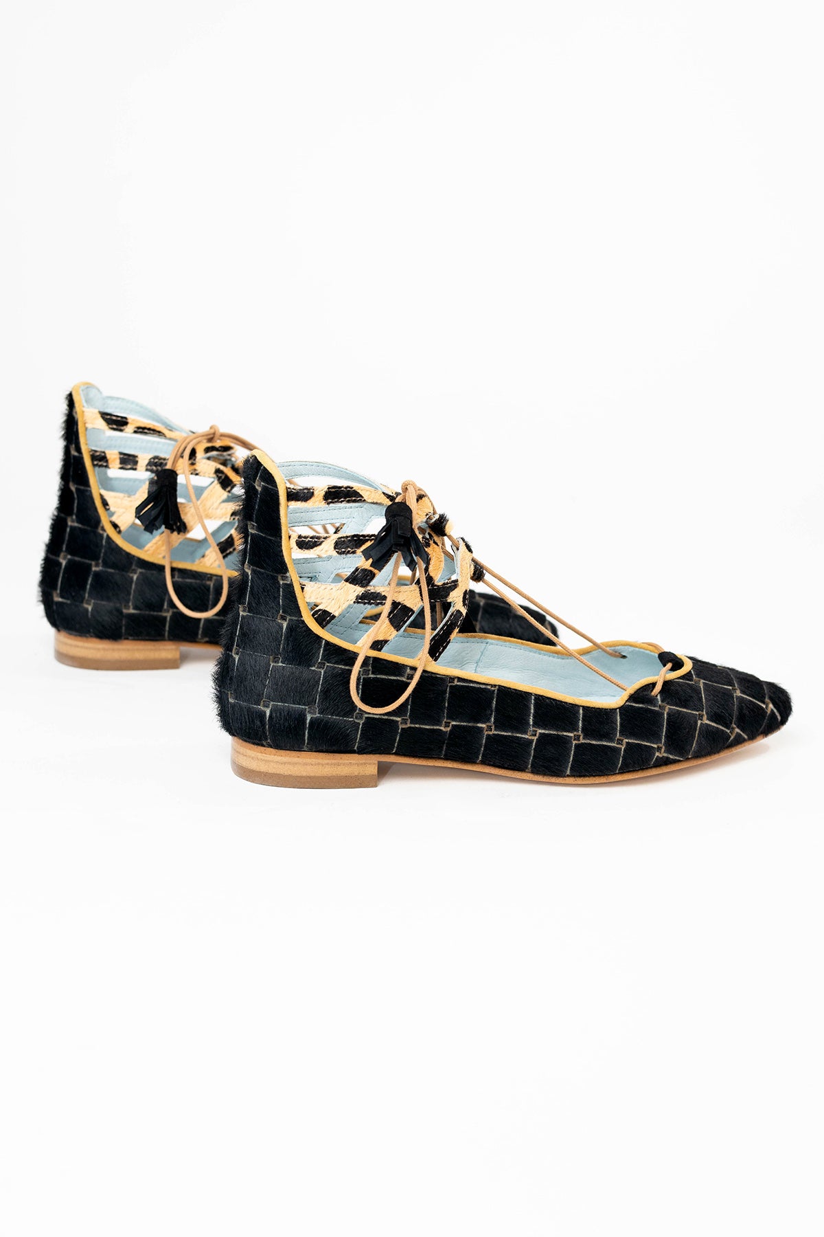 Ballerine Dublín Nero (include soletta in lana e pelle)