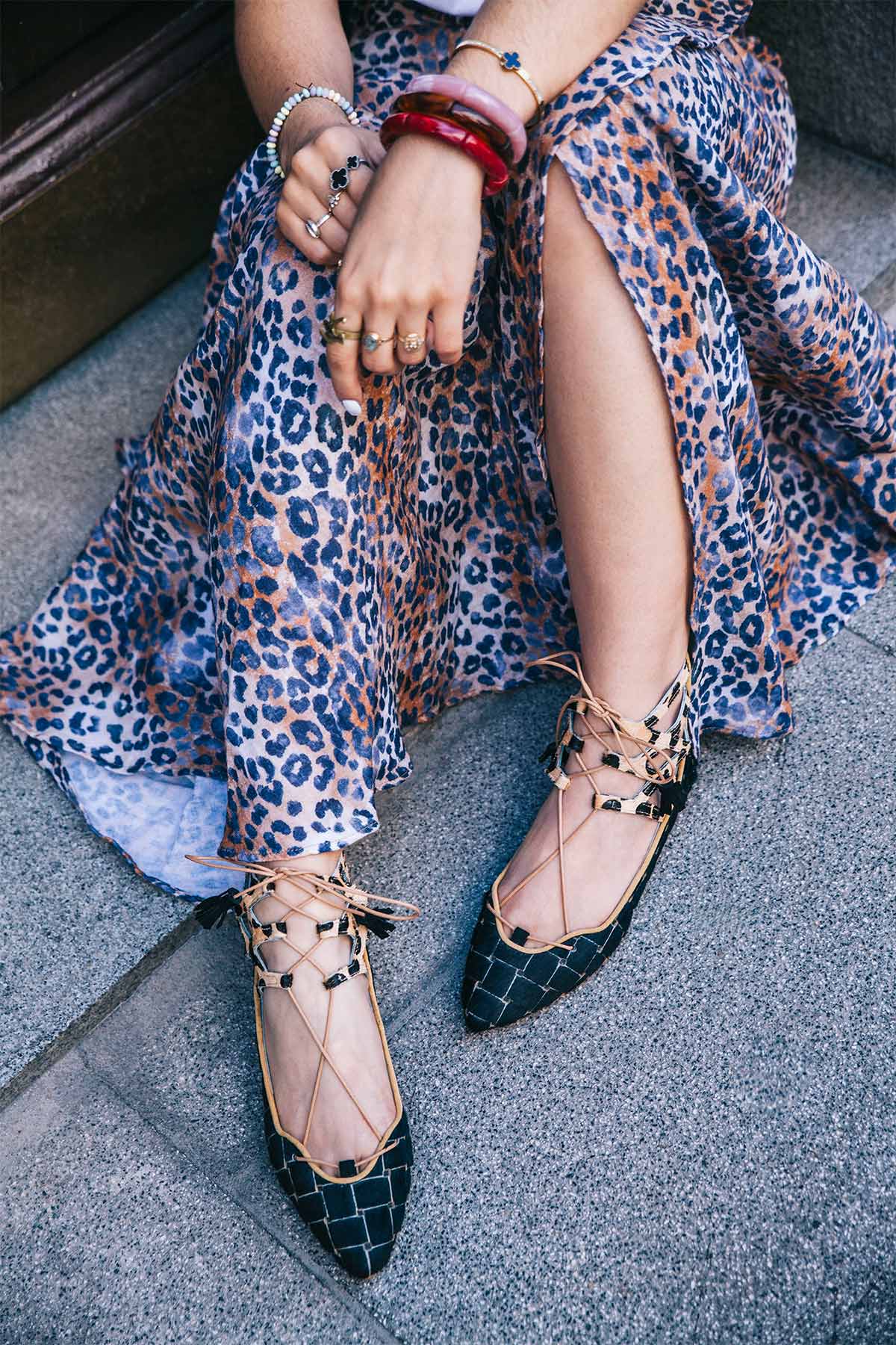 Ballerine Dublín Nero (include soletta in lana e pelle)