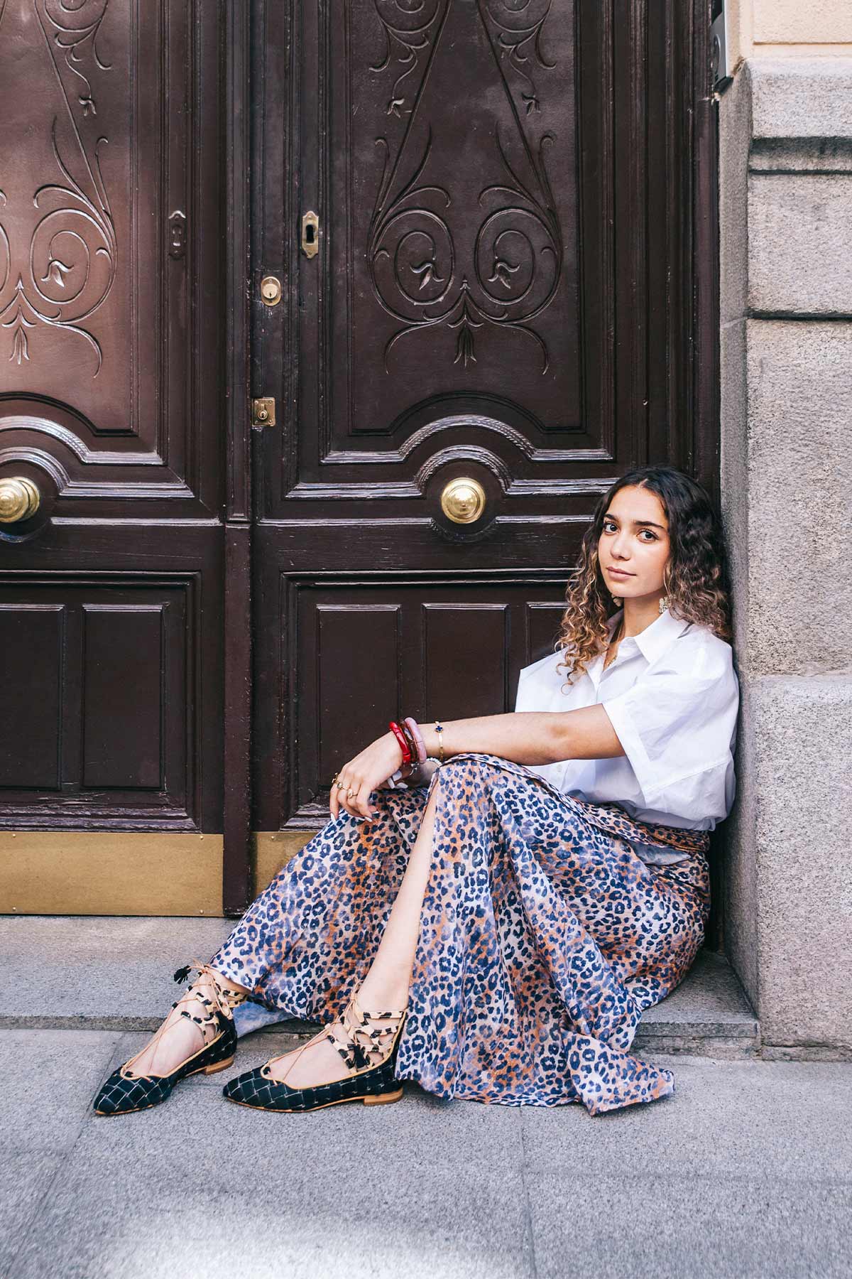 Ballerine Dublín Nero (include soletta in lana e pelle)