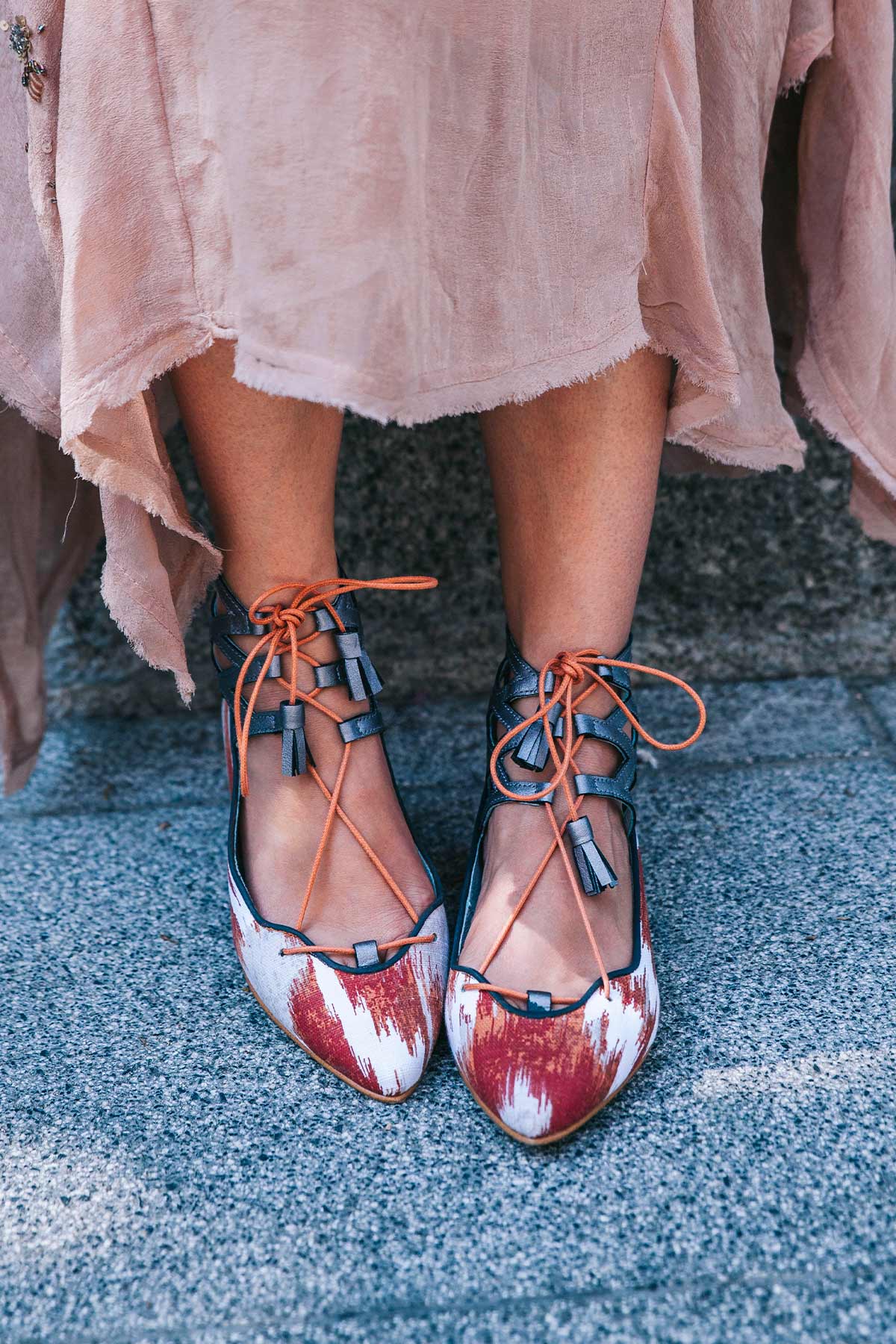Ballerine Dublín Roca (include soletta in lana e pelle)