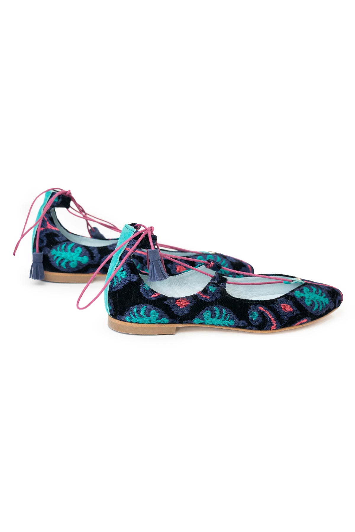 Ballerine Londra Marino (plantare extra)