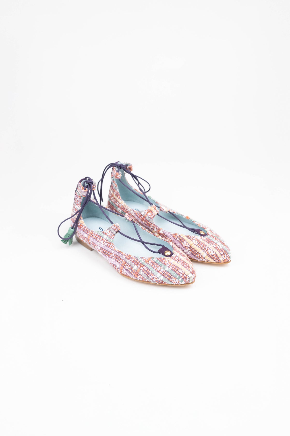 Bailarina Londres Orange (incluye plantilla de lana y piel)