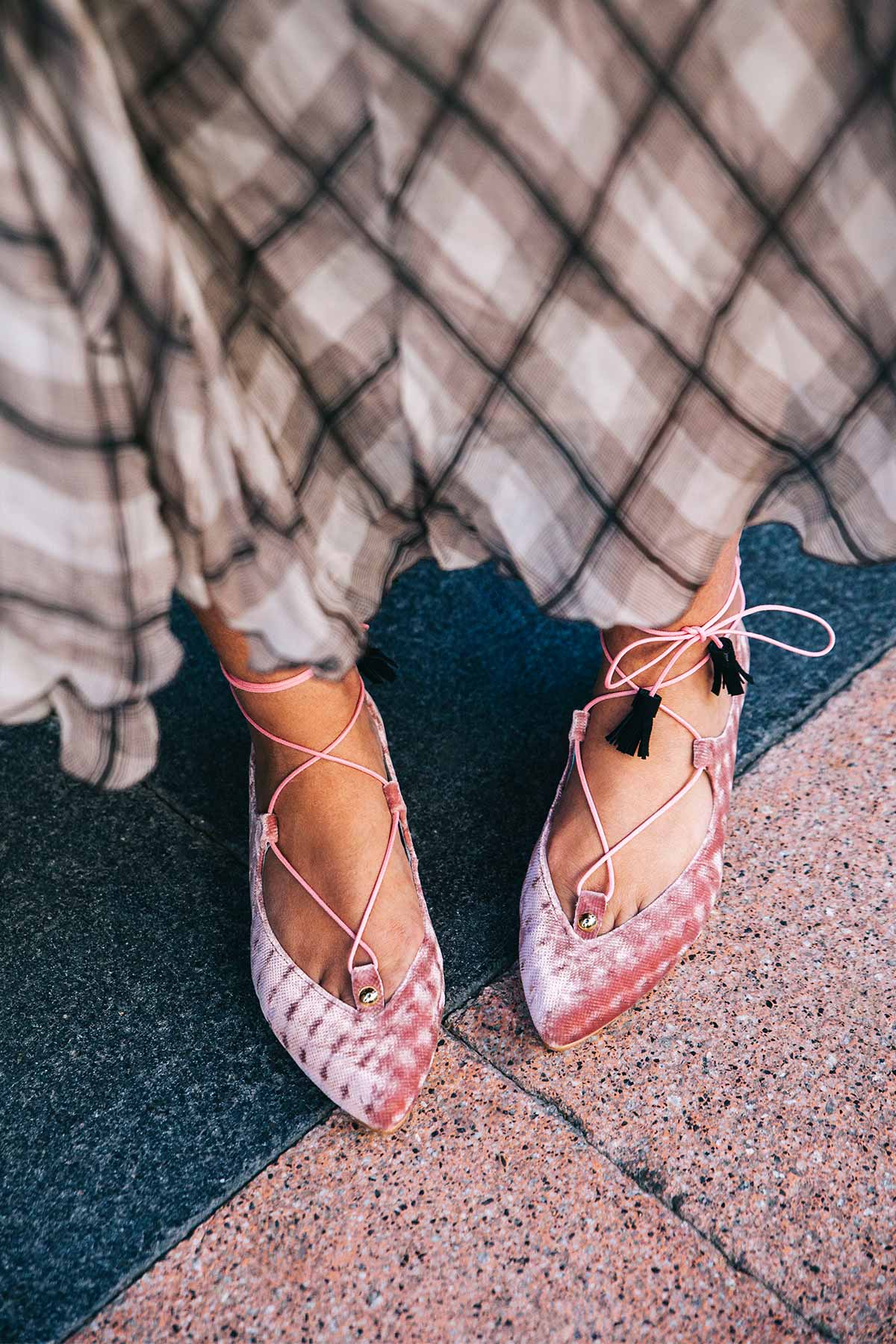 Bailarina Londres Pink (incluye plantilla de lana y piel)