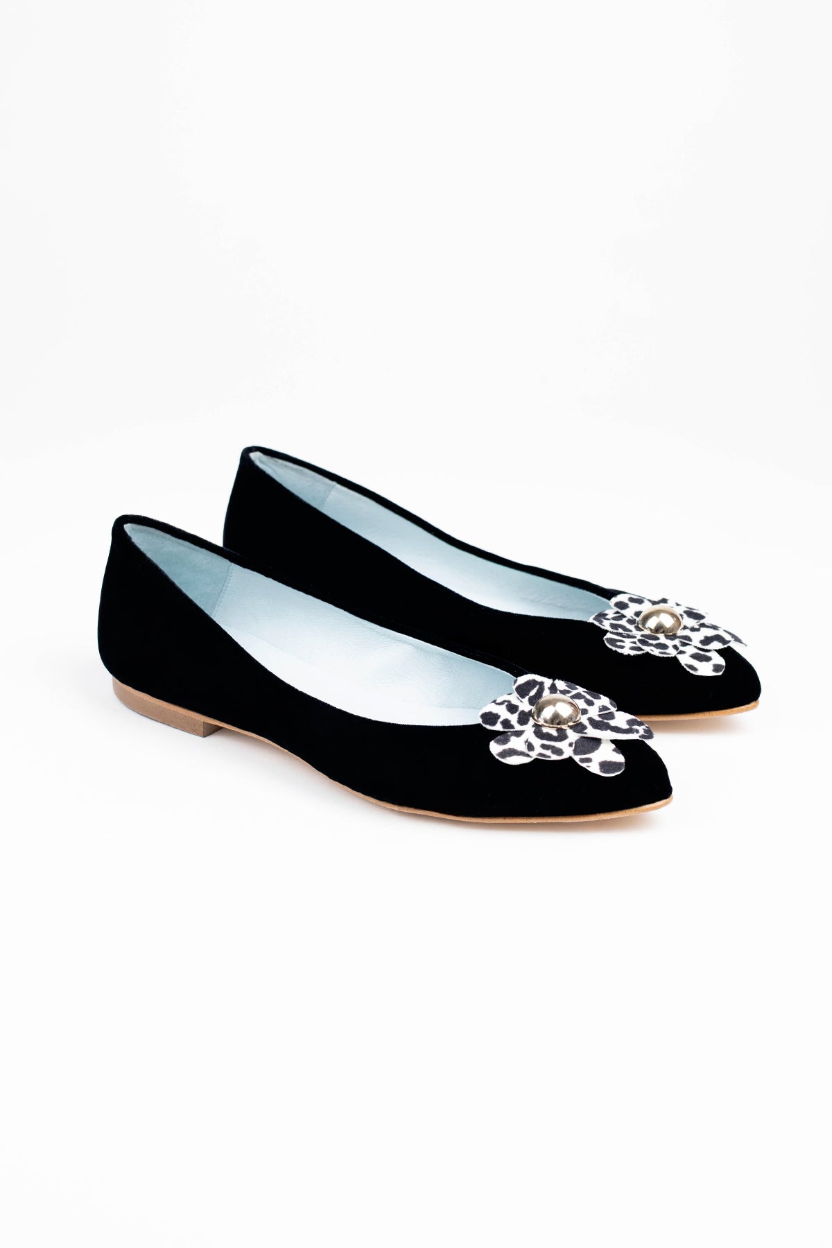 Bailarina Milán Black (incluye plantilla de lana y piel)