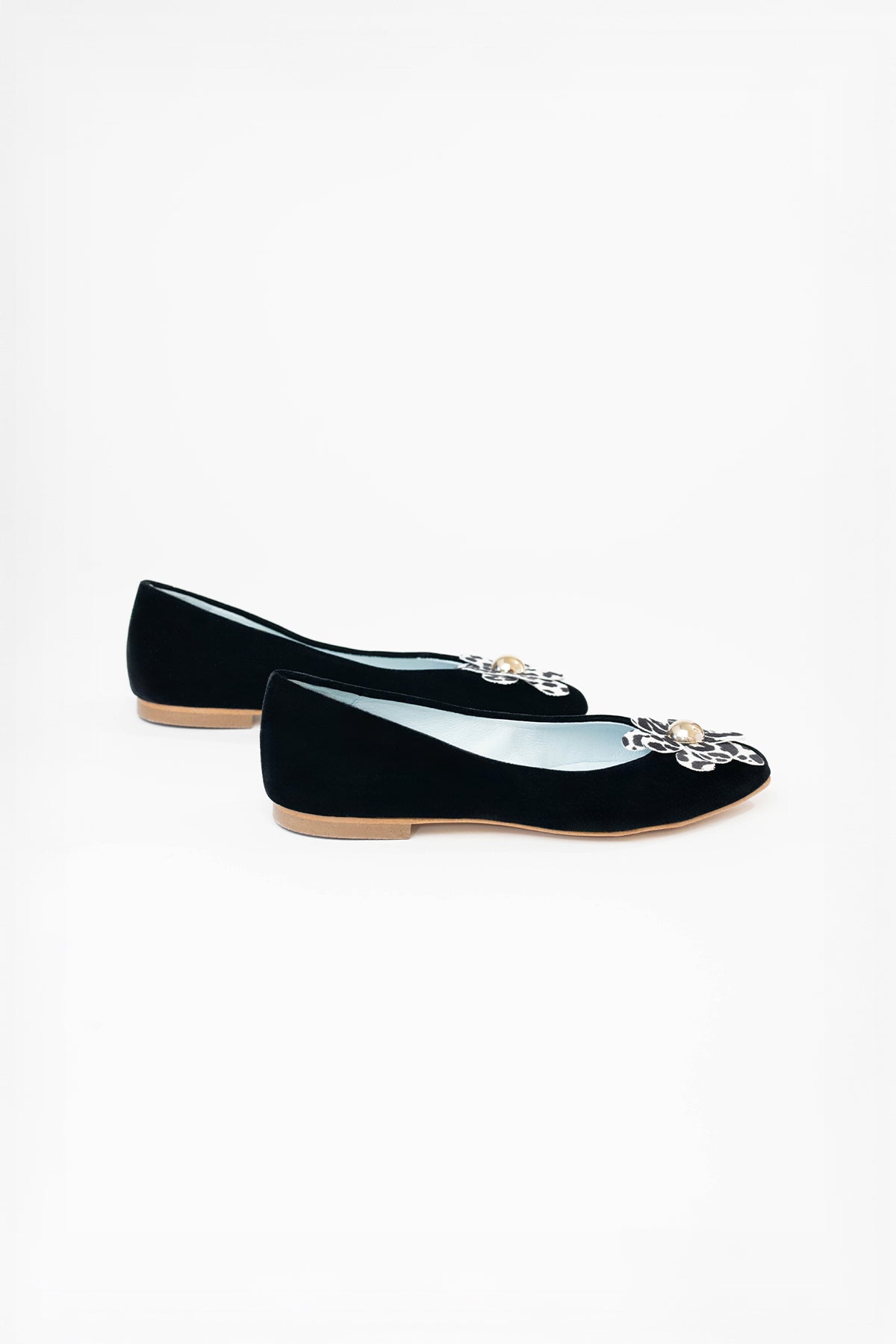 Bailarina Milán Black (incluye plantilla de lana y piel)