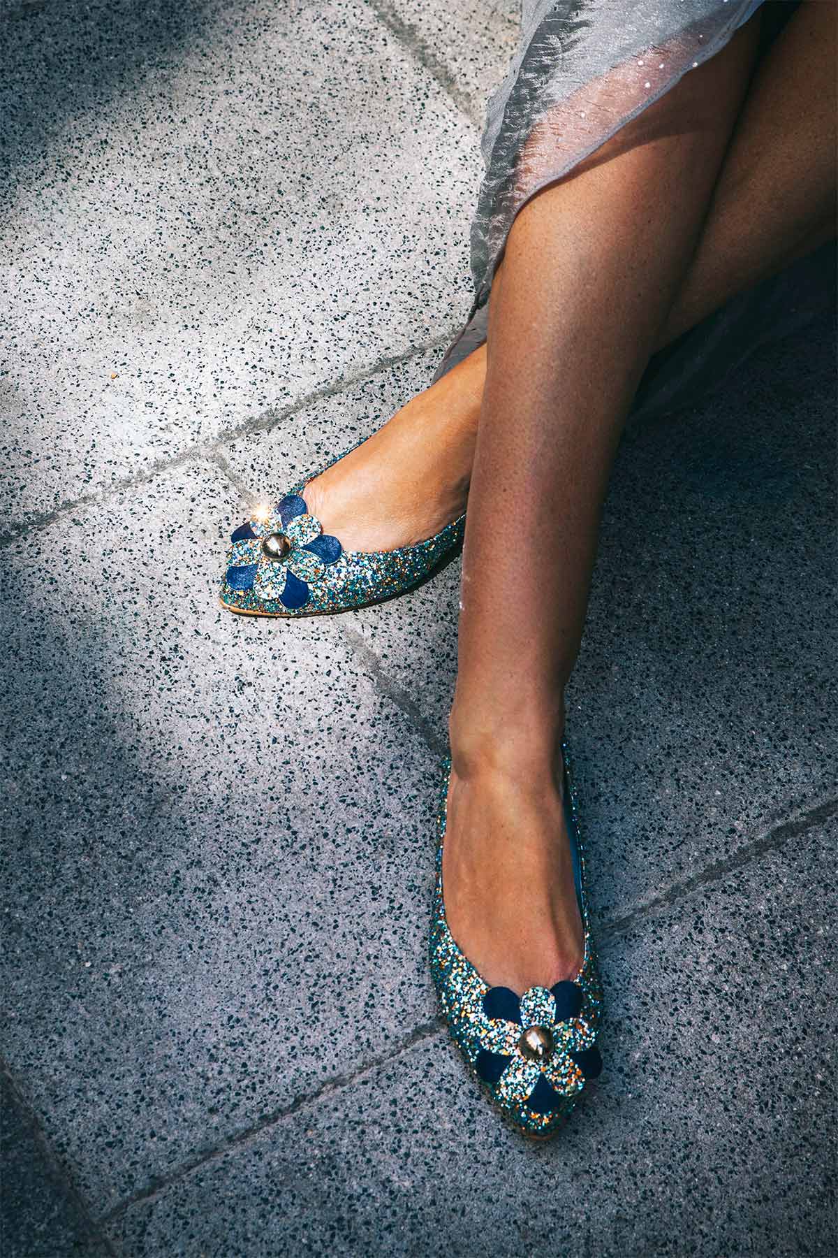 Bailarina Milán Multi (incluye plantilla de lana y piel)