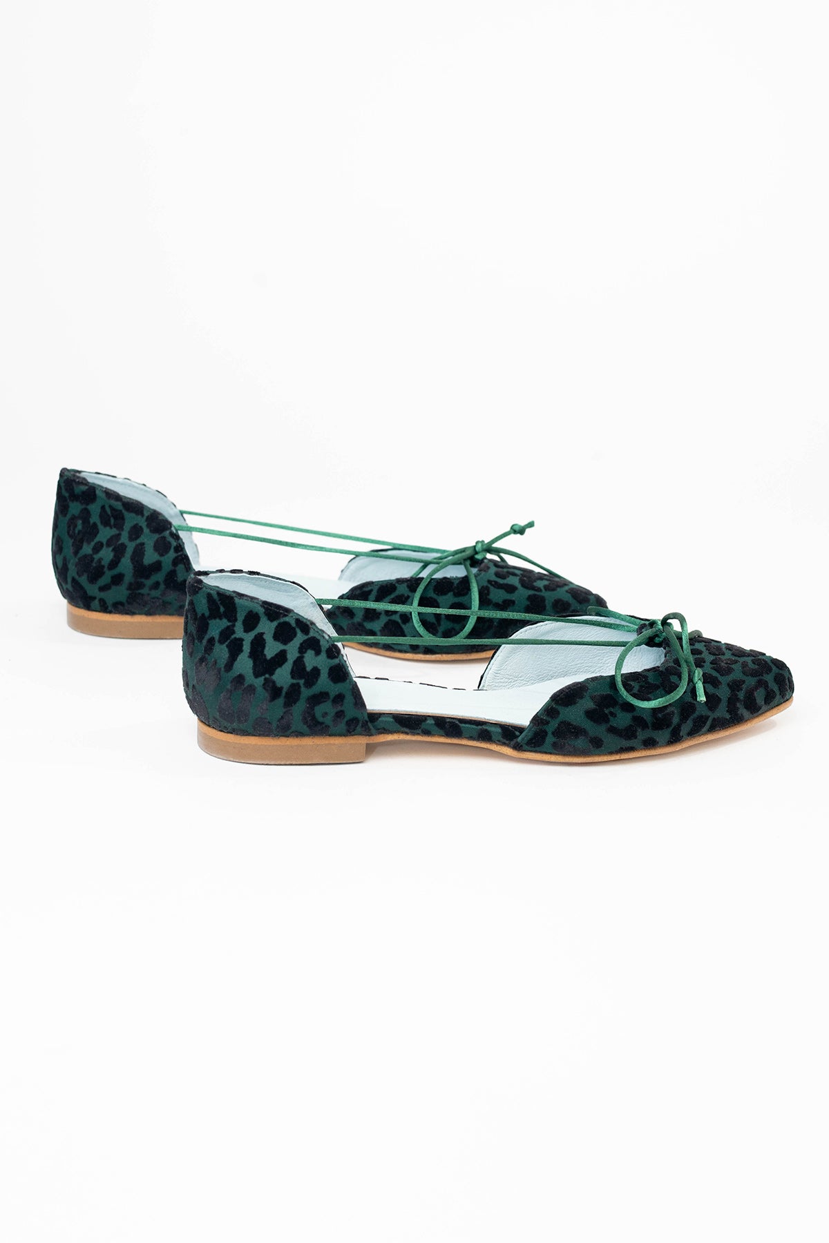 Ballerina Paris Green (extra insole)