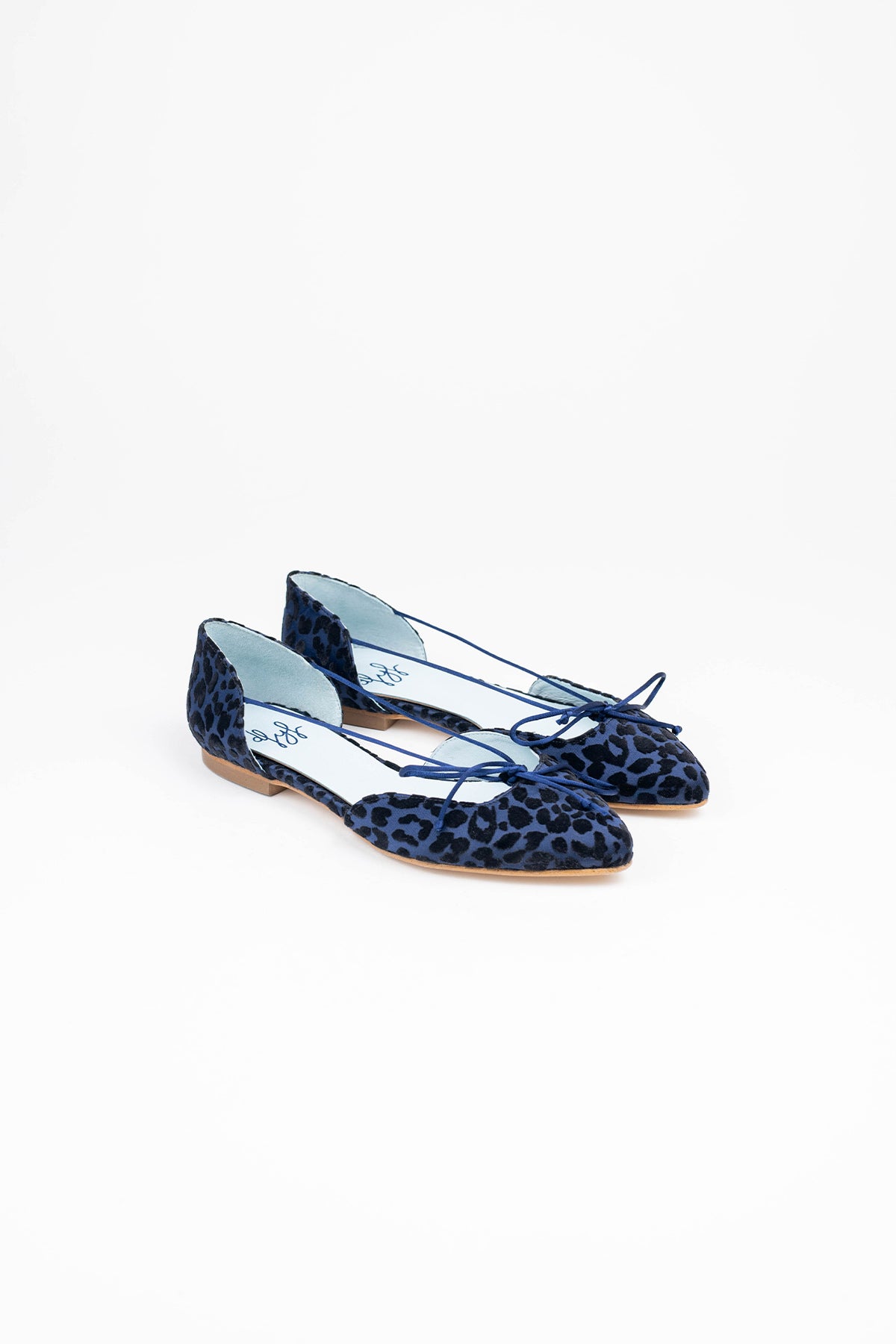 Bailarina París Navy (incluye plantilla de lana y piel)