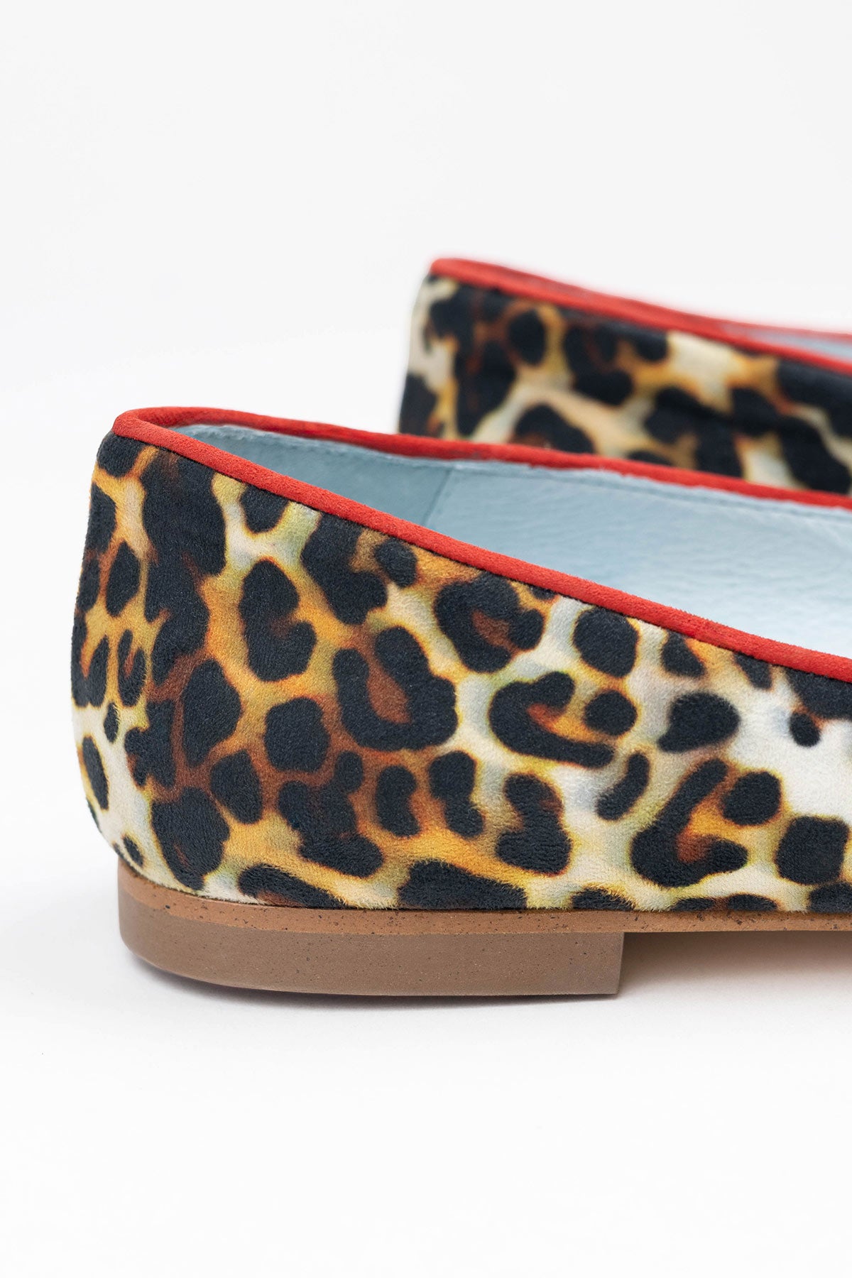 Bailarina Praga Leopard (incluye plantilla de lana y piel)