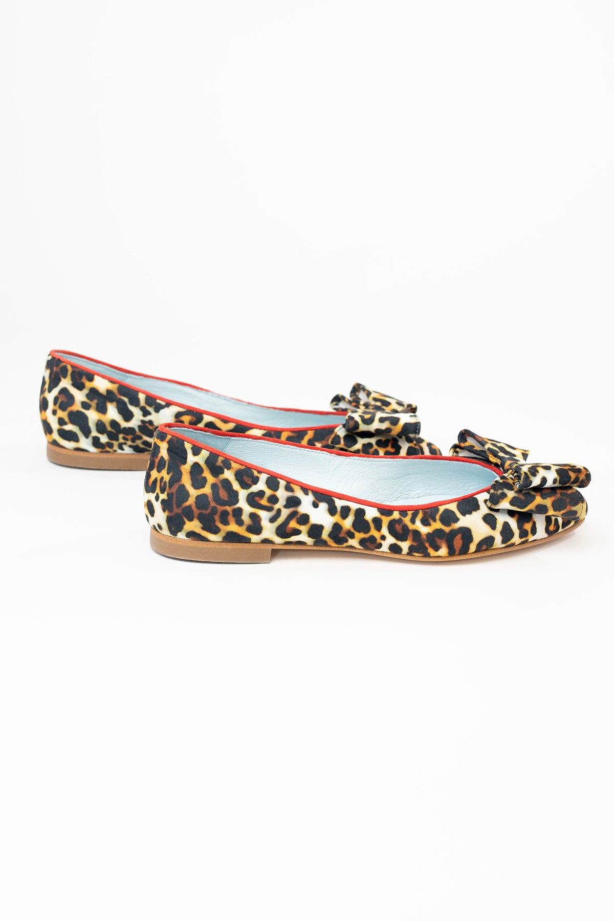 Bailarina Praga Leopard (incluye plantilla de lana y piel)