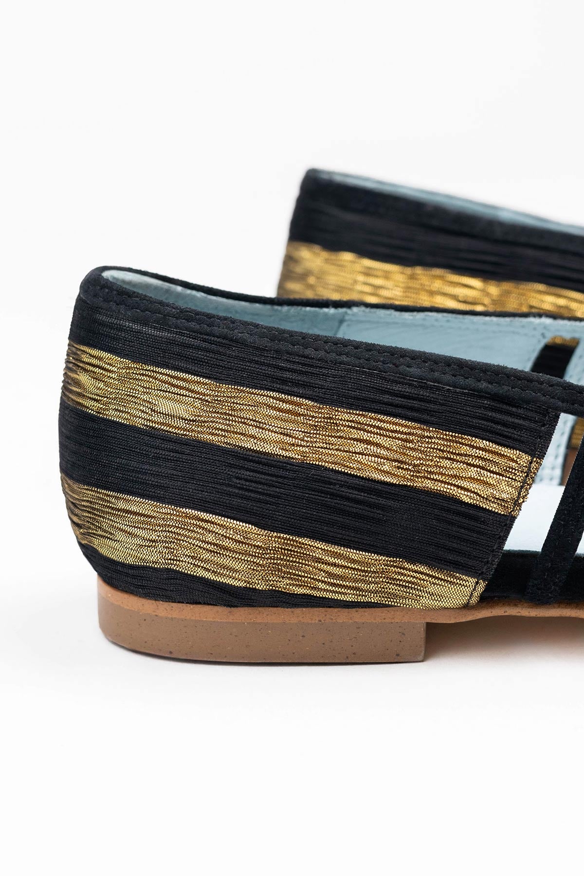 Bailarina Roma Black (incluye plantilla de lana y piel)