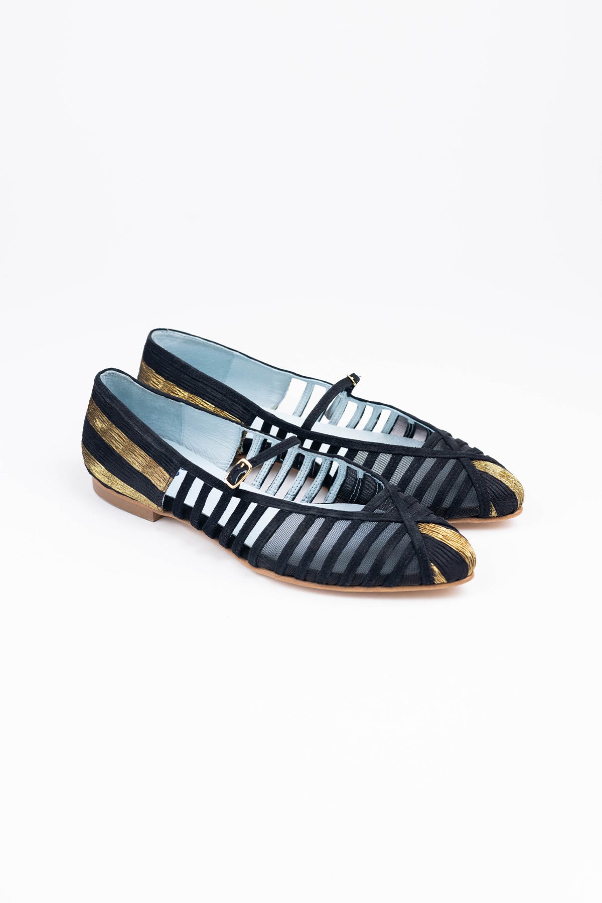 Bailarina Roma Black (incluye plantilla de lana y piel)