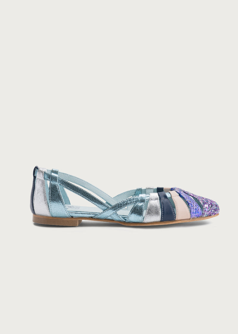 Bailarina Flor de Cerezo Navy