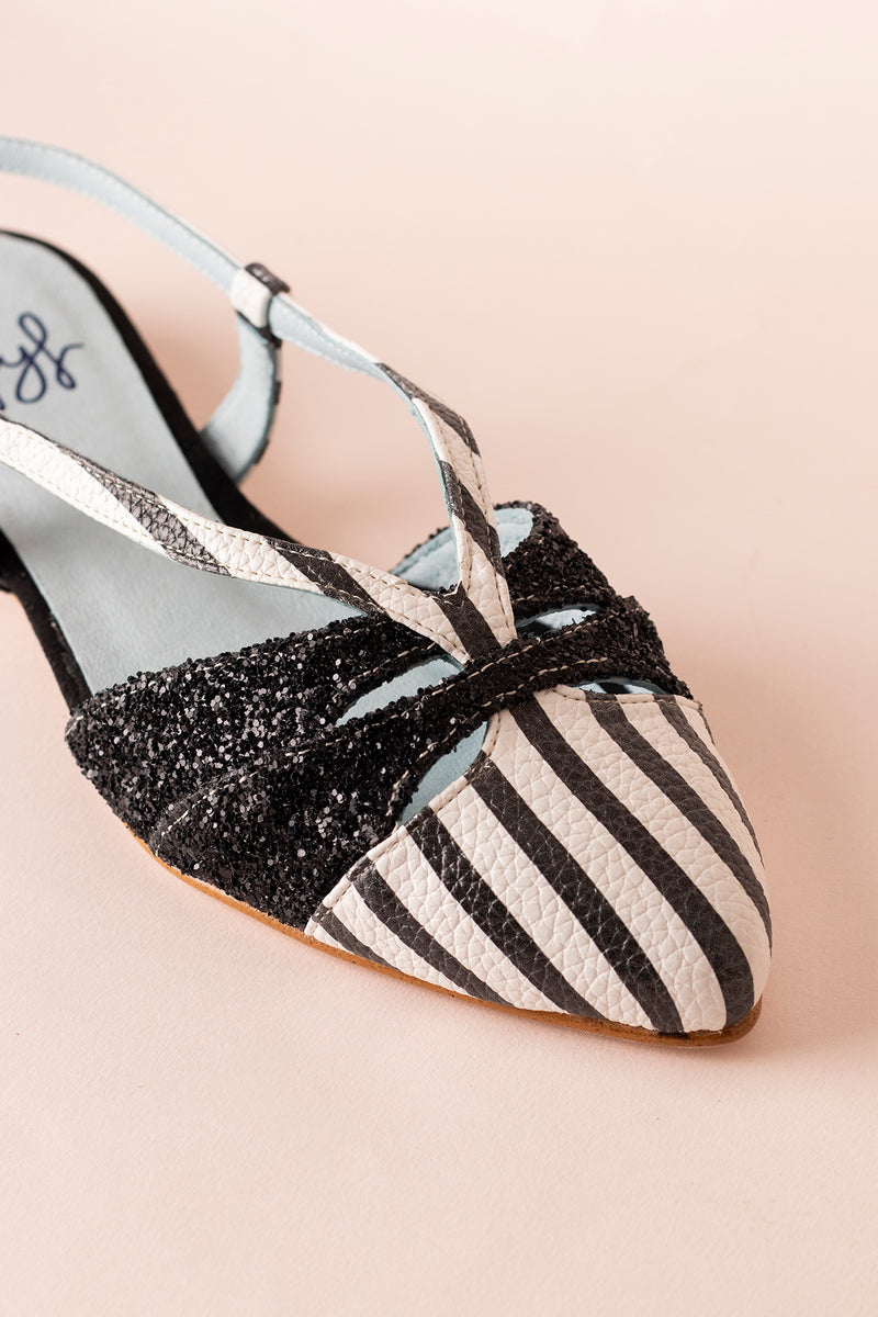 Ballerina Fortuny Black