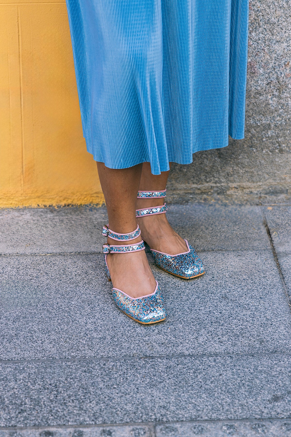 Ballerine Acquamarina Confetti