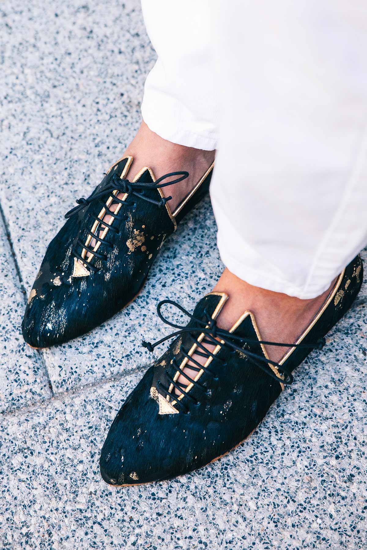 Blucher Florencia Black (Plantilla Extra)