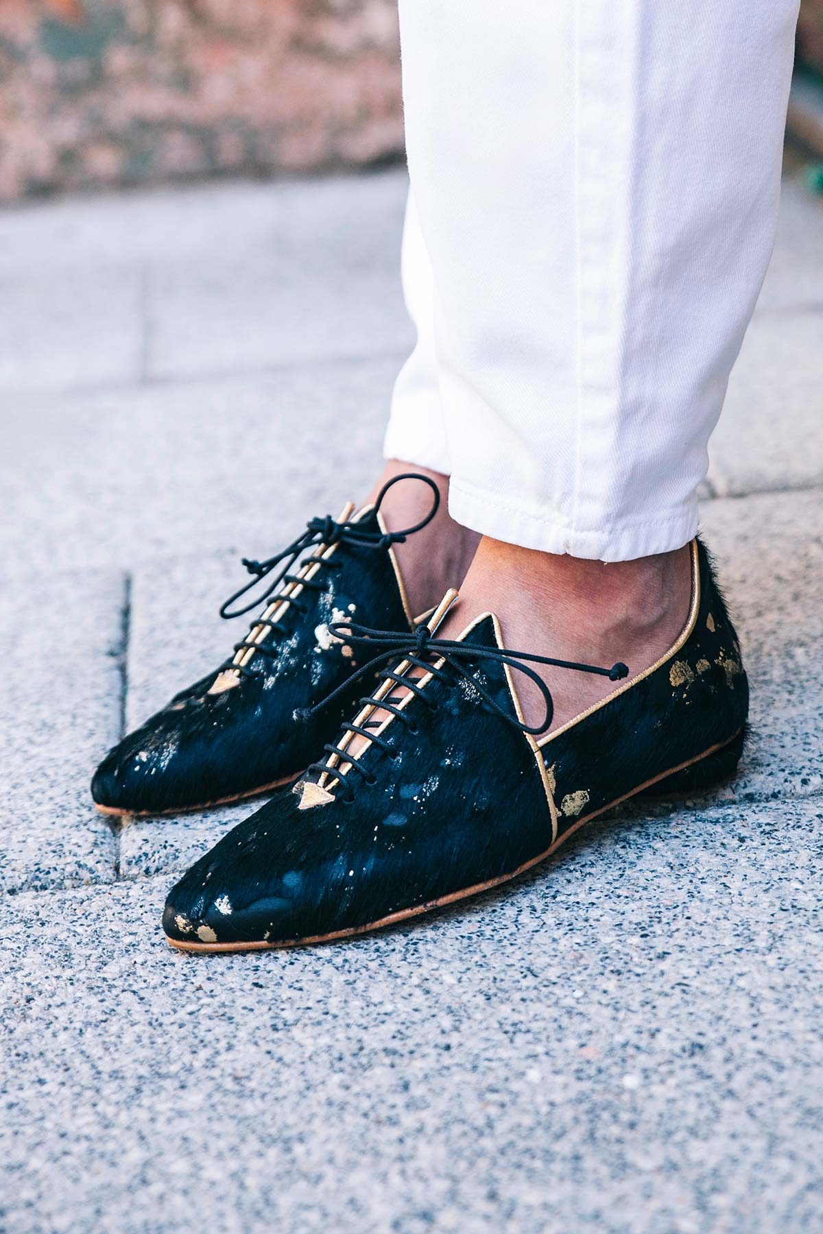 Blucher Florencia Black (Plantilla Extra)