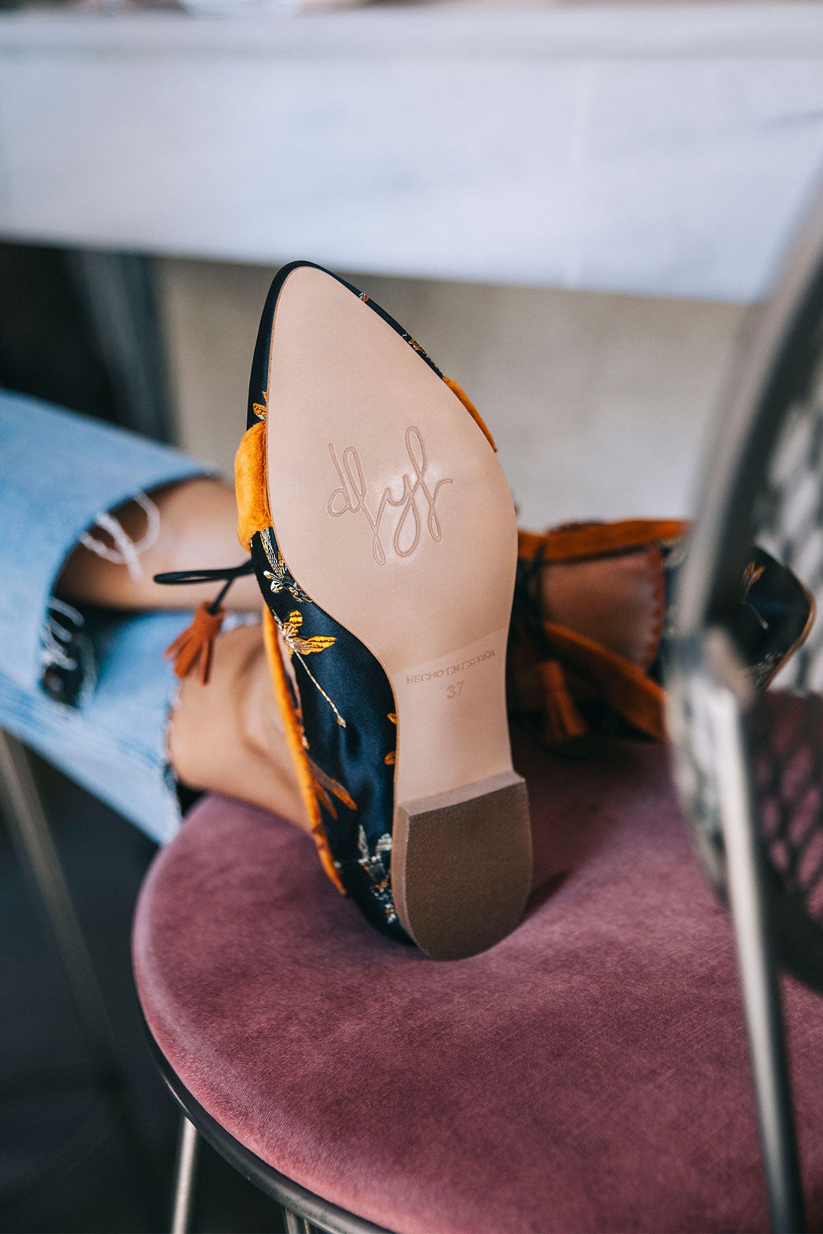 Blucher Lisboa Velvet (Plantilla Extra)