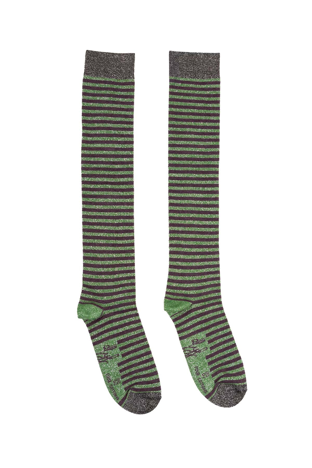 Calcetines Antracita Rayas