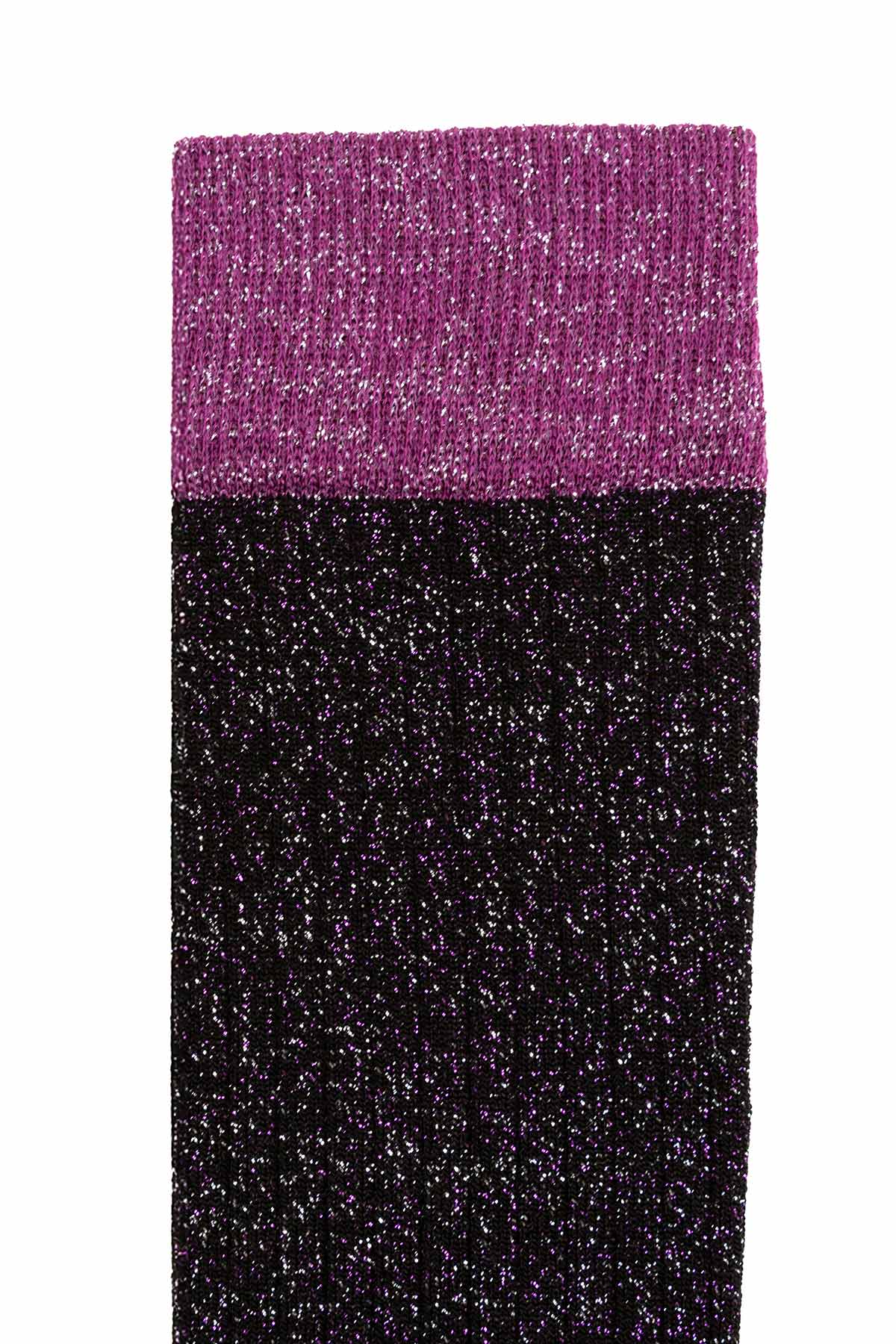 Calcetines Viola Glitter