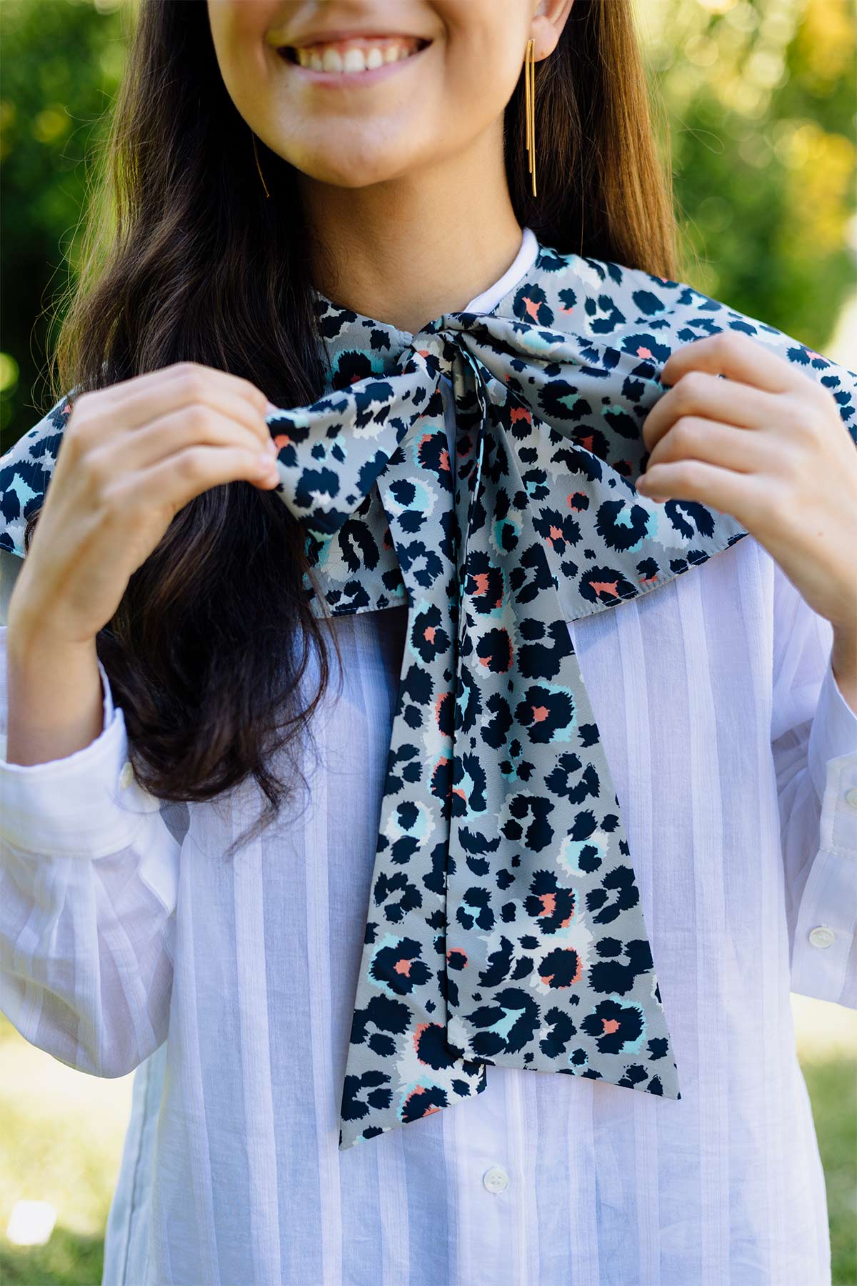 Capucha Print Gris