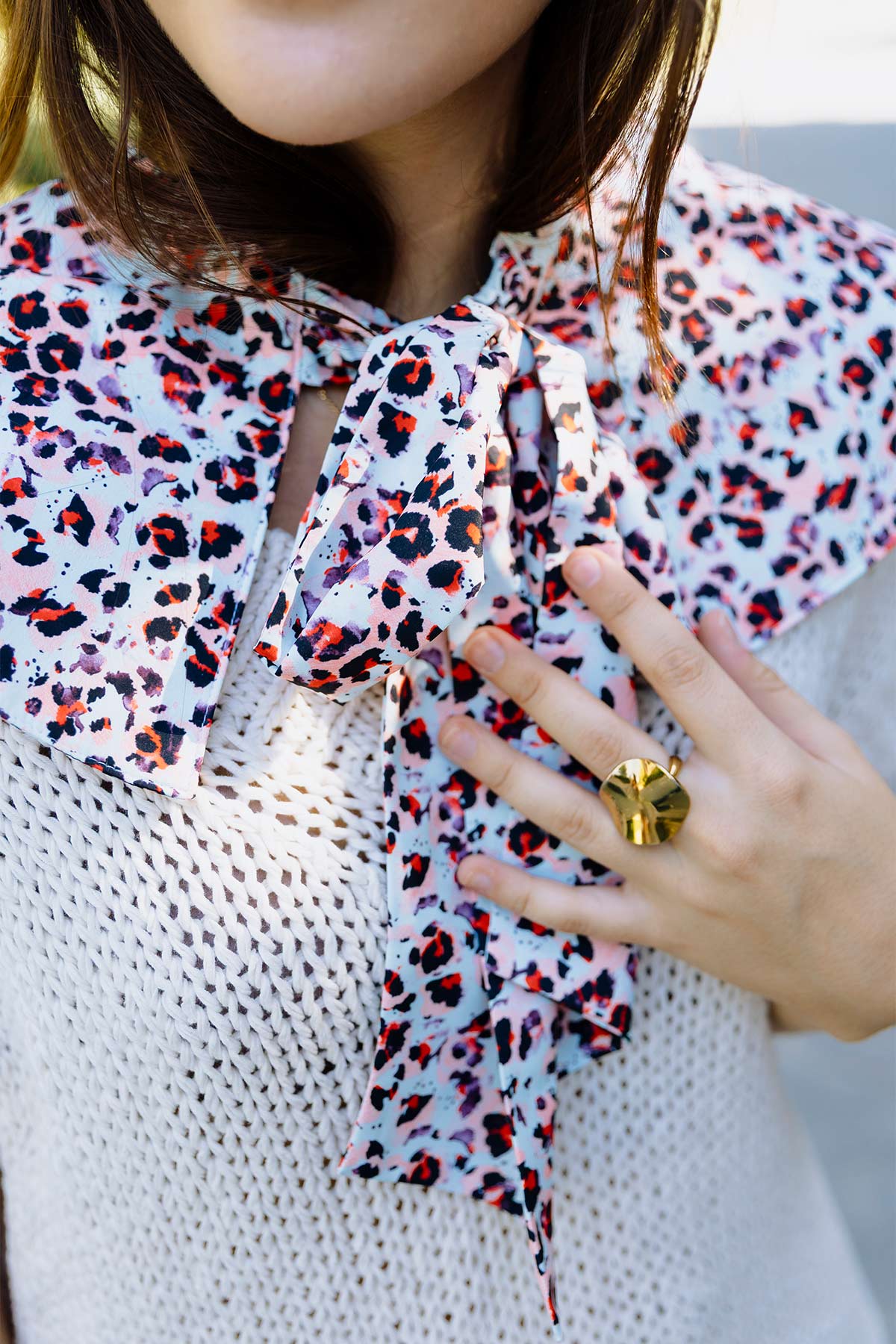 Capucha Print Lila