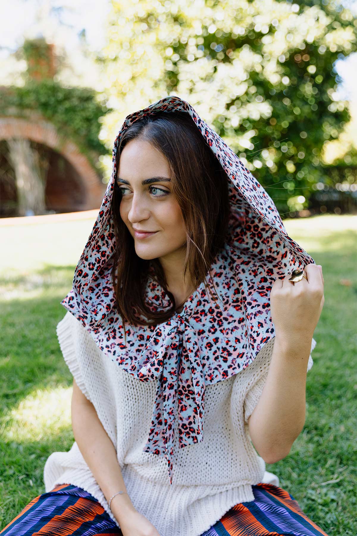 Capucha Print Lila