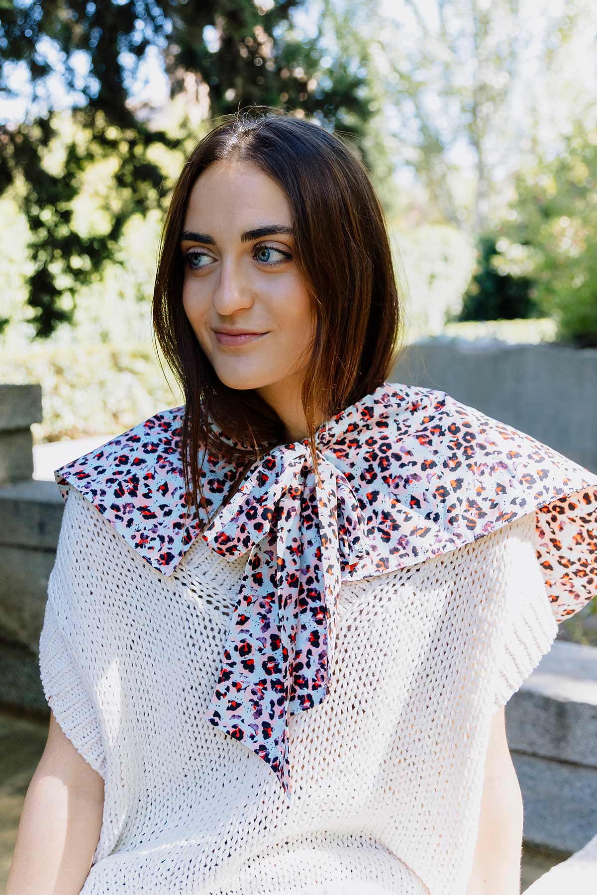 Capucha Print Lila