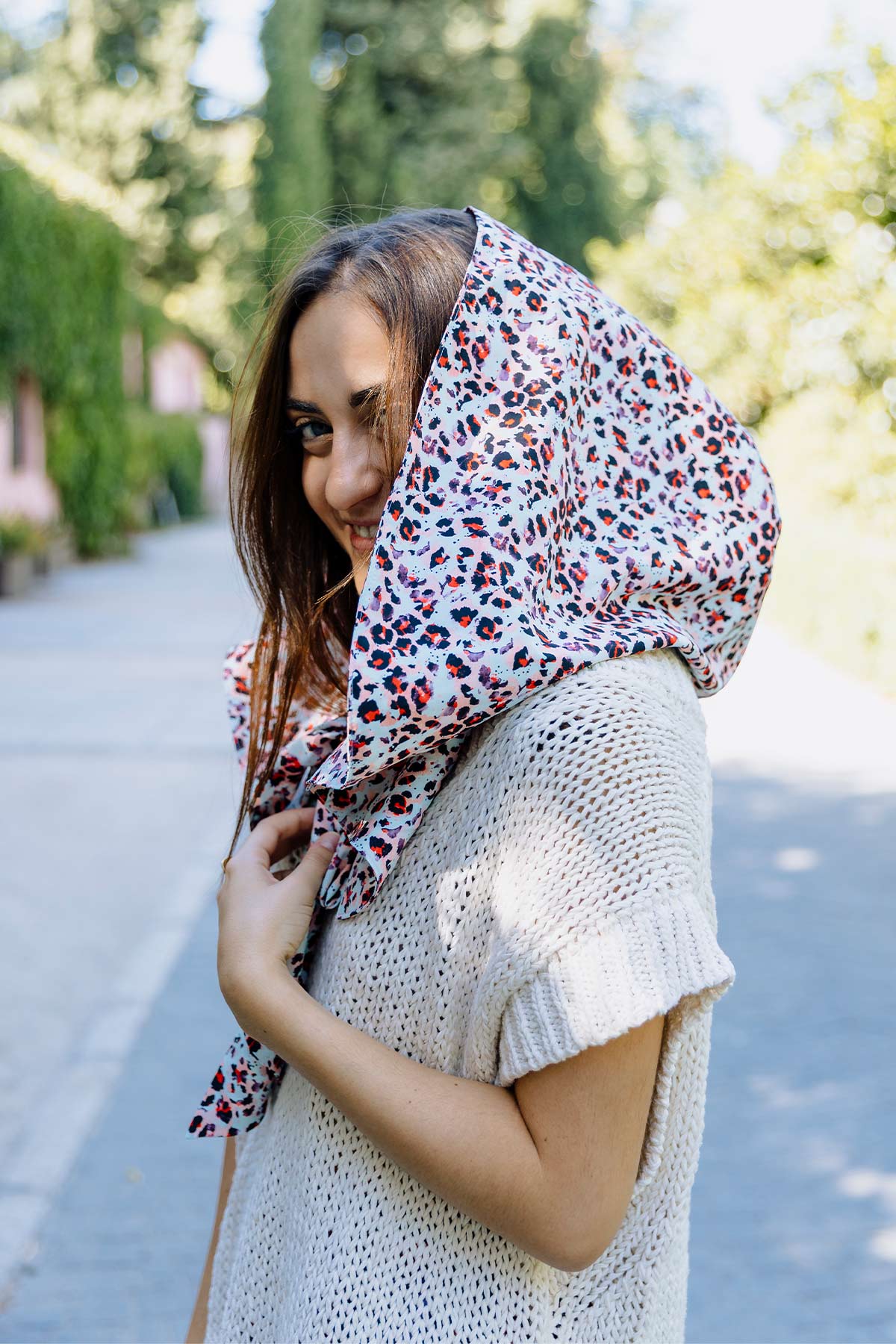Capucha Print Lila