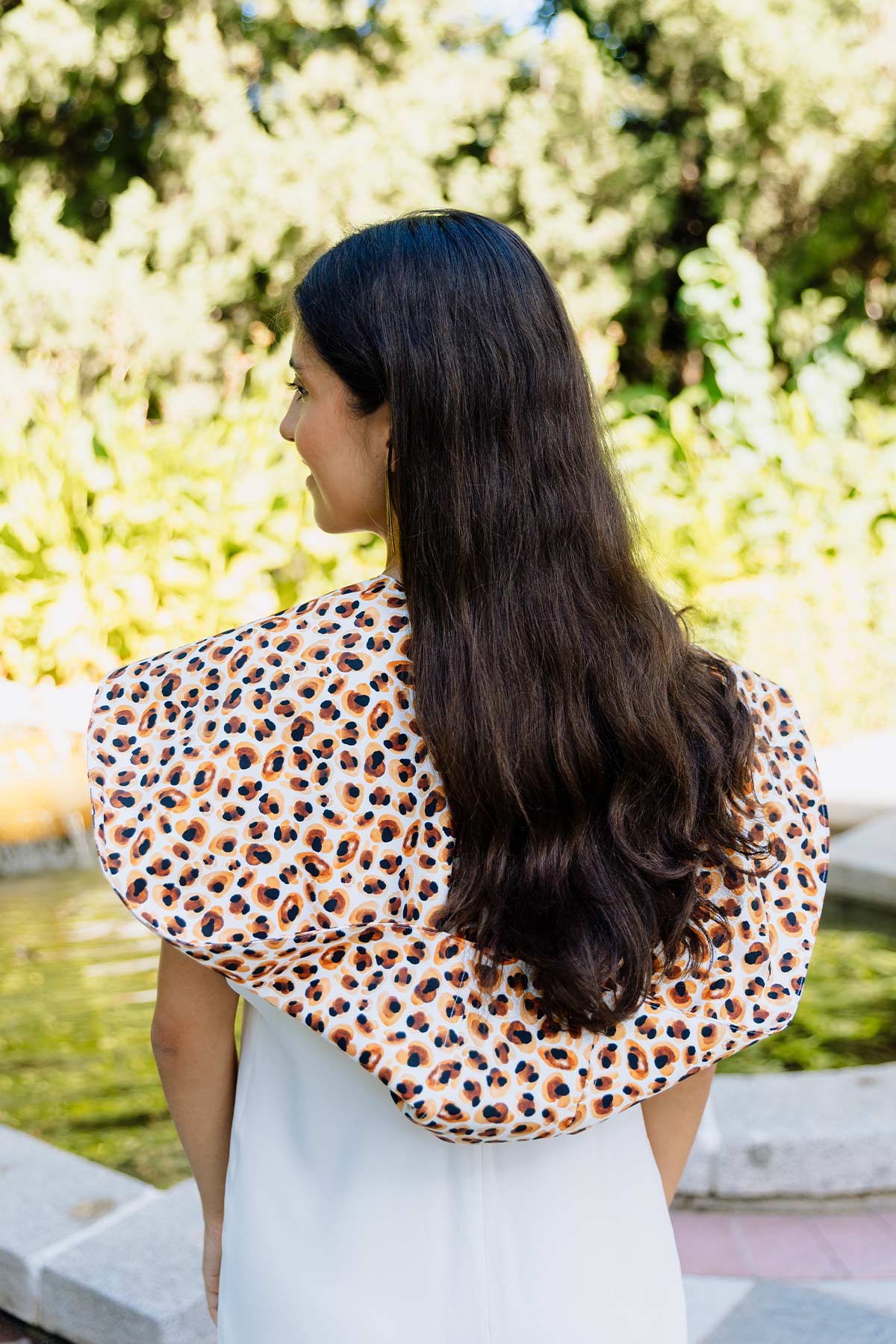 Capucha Print Tostado