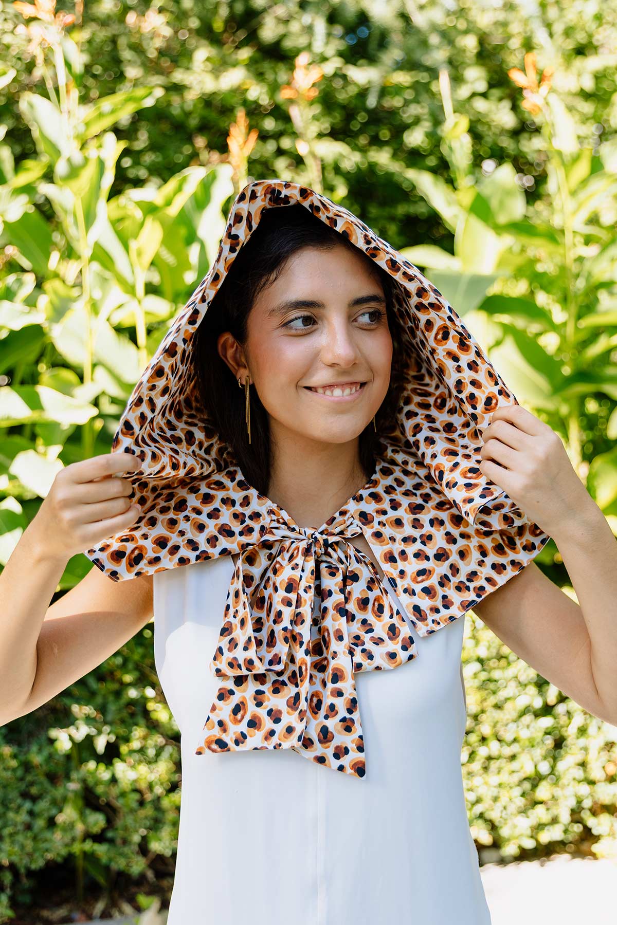 Capucha Print Tostado