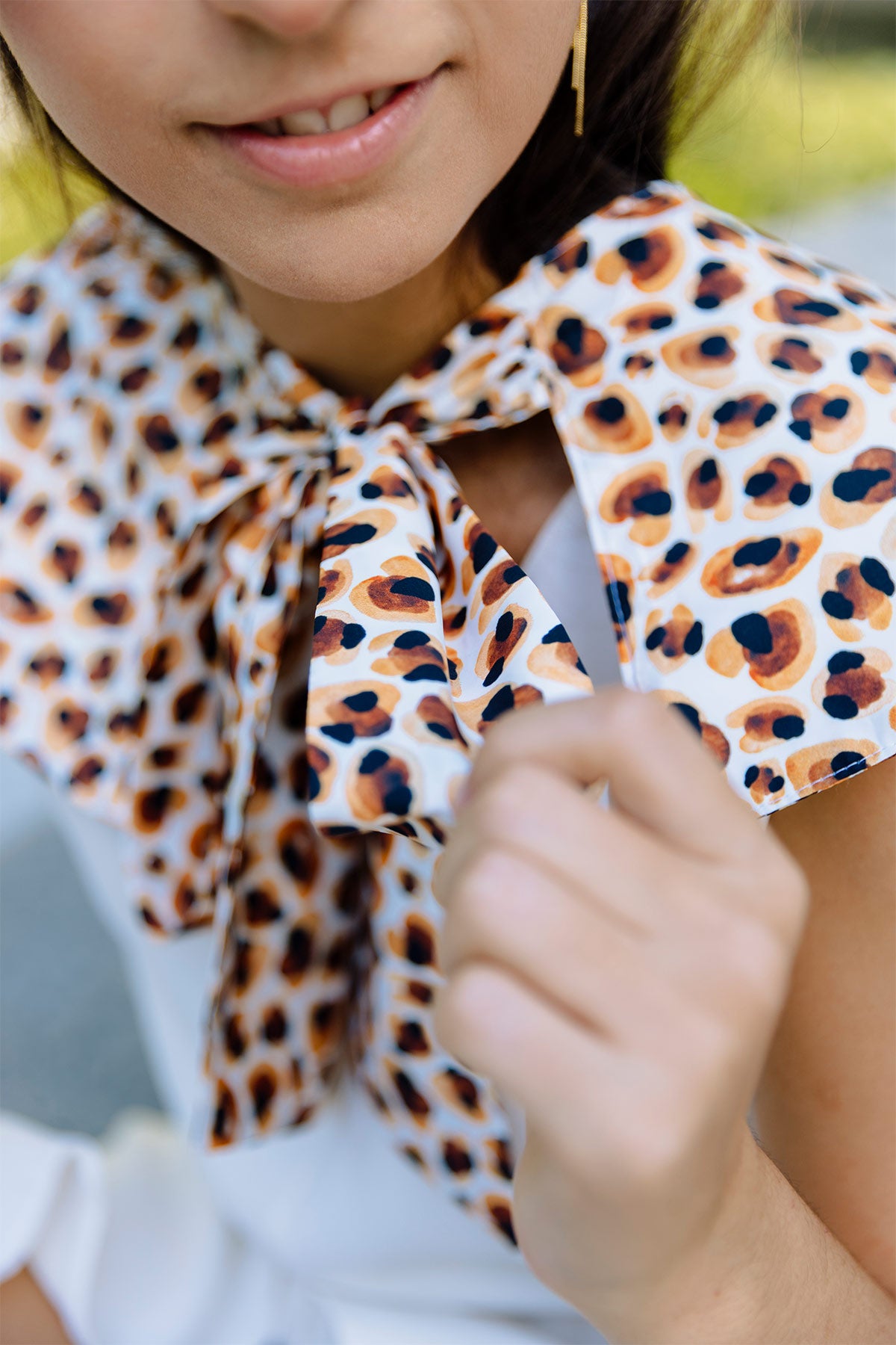 Capucha Print Tostado