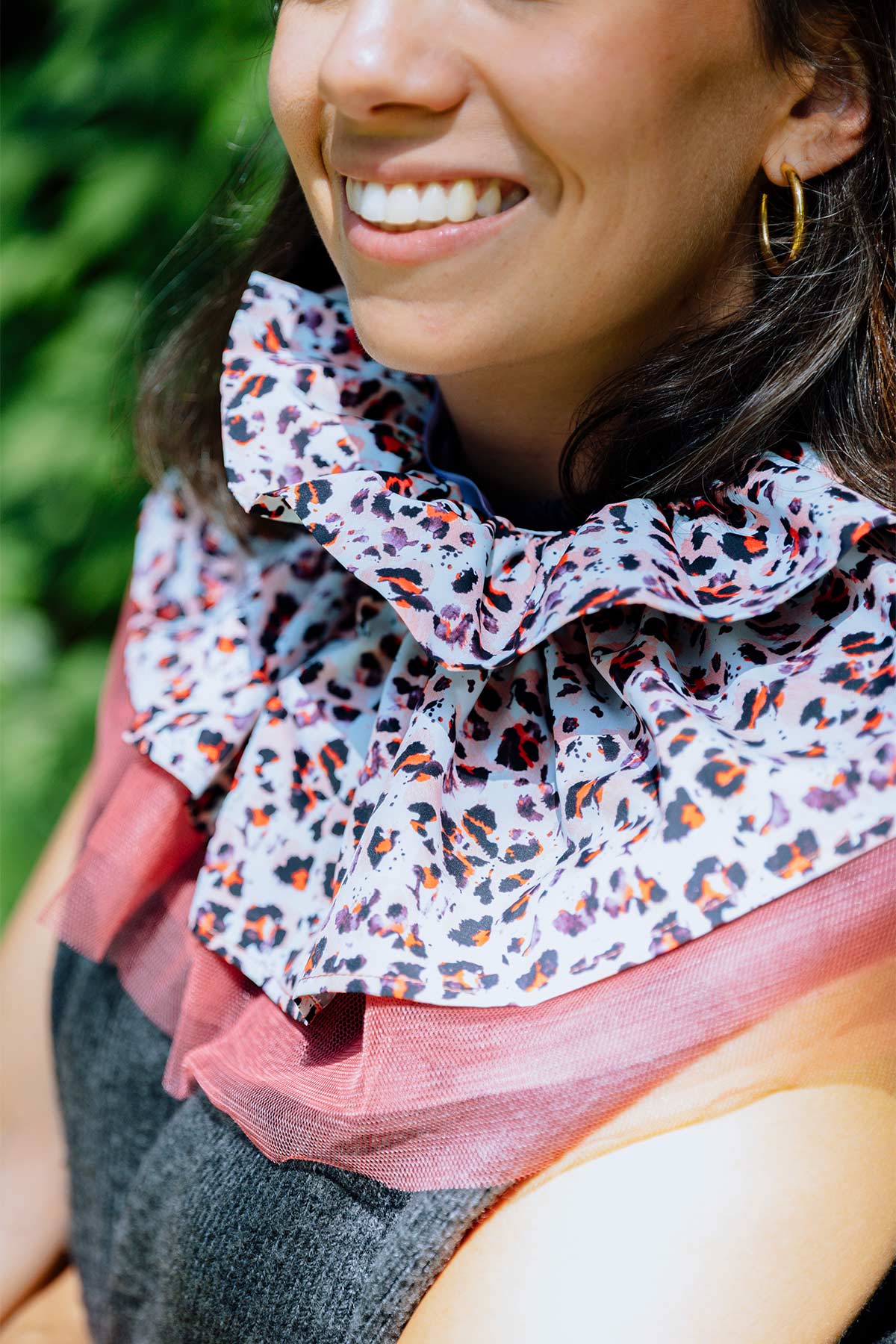 Cuello Print Lila