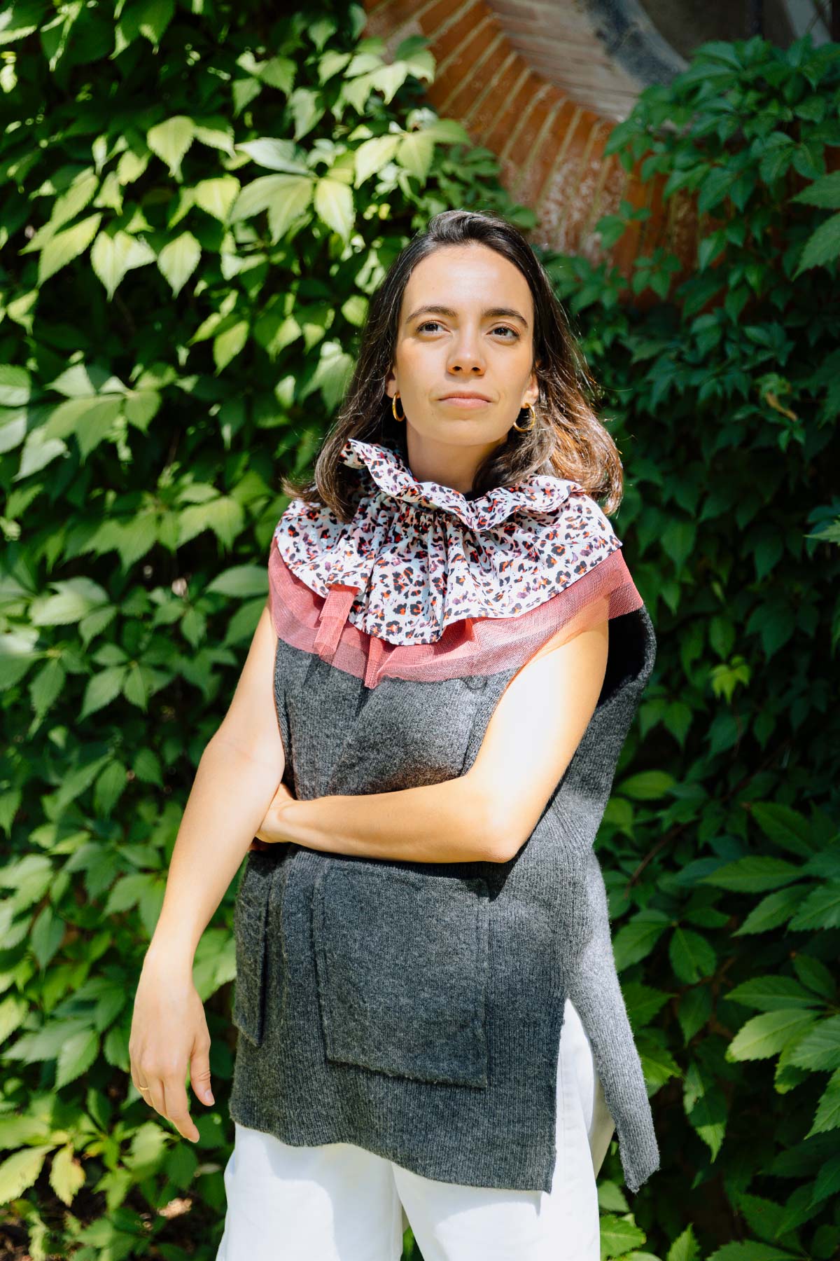 Cuello Print Lila