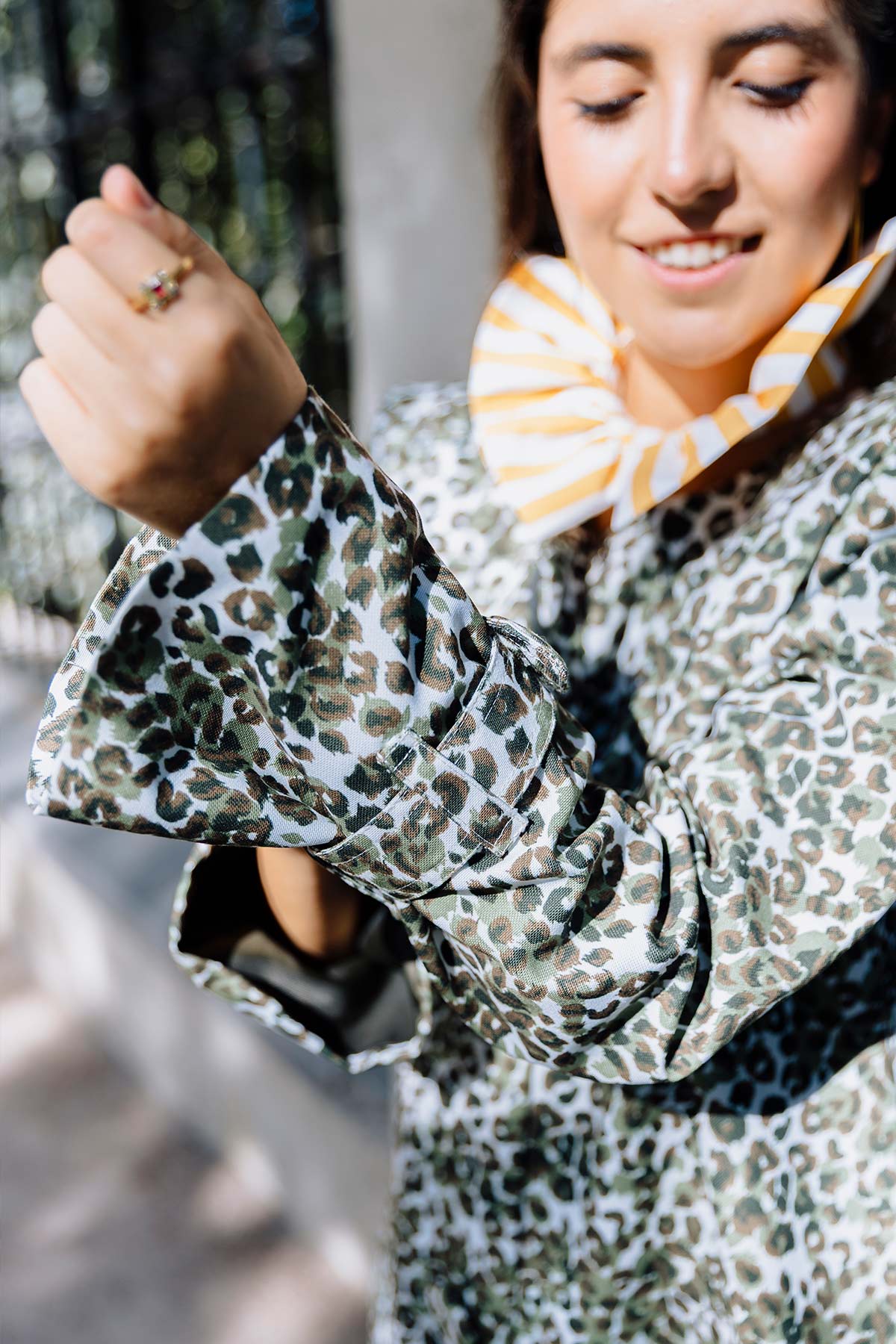 Gabardina Print Caza