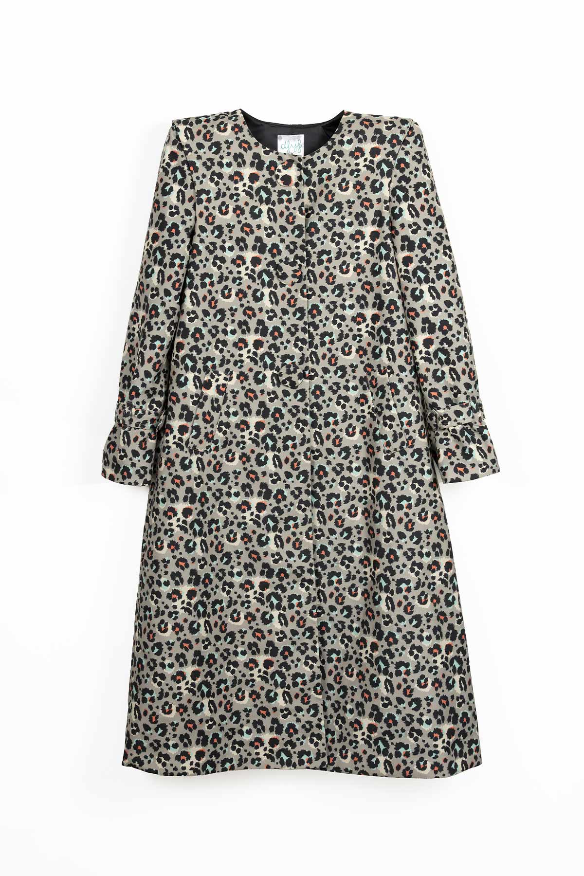 Gabardina Print Gris