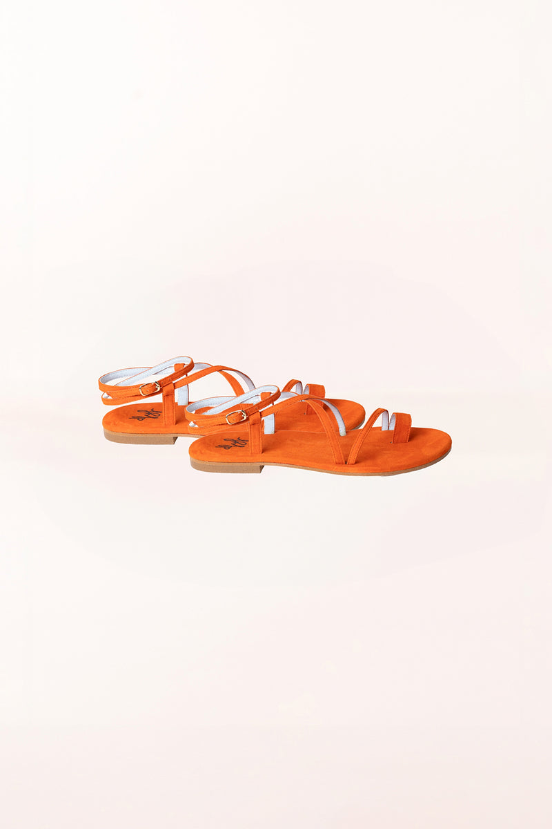 Cézanne Orange Sandal