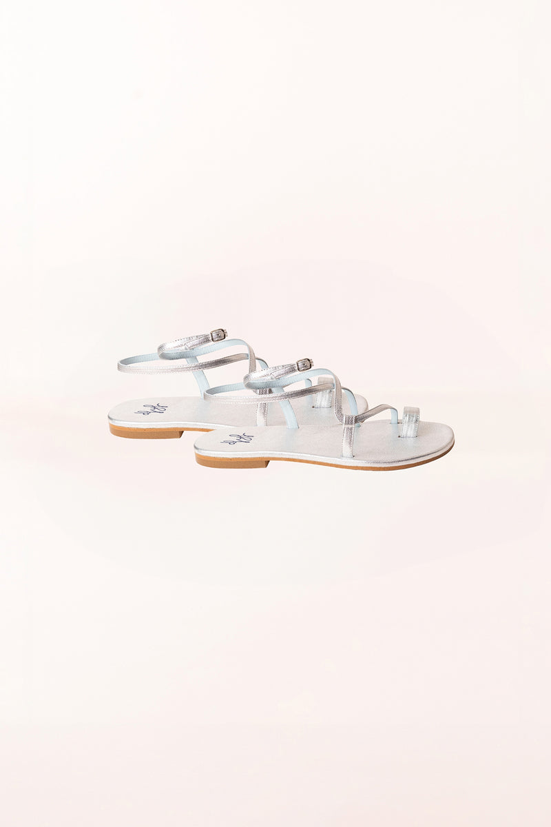 Cézanne silver sandal
